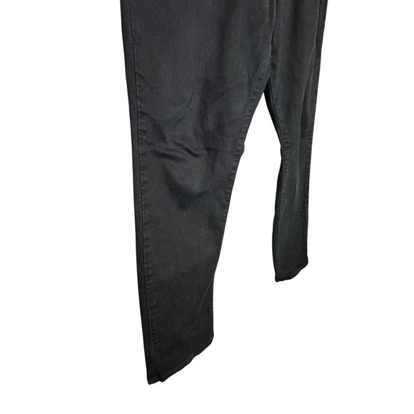 Guess‎ Lincoln Slim Straight Black Jeans W36/L30 W/Guess Triangle Stretch Aged - Picture 2 of 14